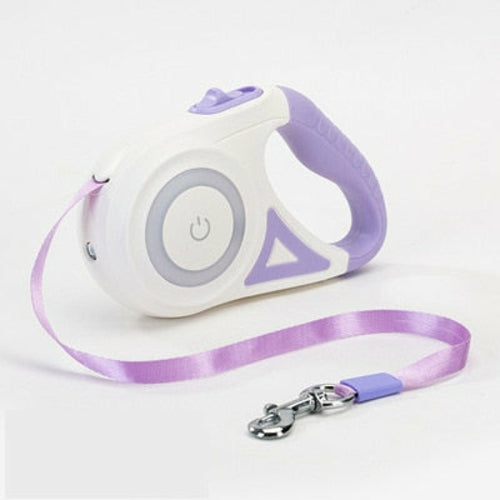 Automatic Retractable Lighting Dog Leash