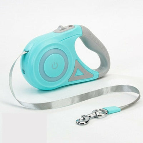 Automatic Retractable Lighting Dog Leash